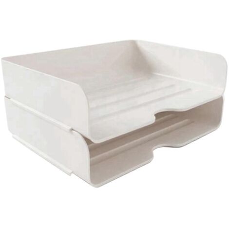 Boîte de rangement pour dossiers A4, rangement de bureau à plusieurs niveaux, fournitures de bureau ---