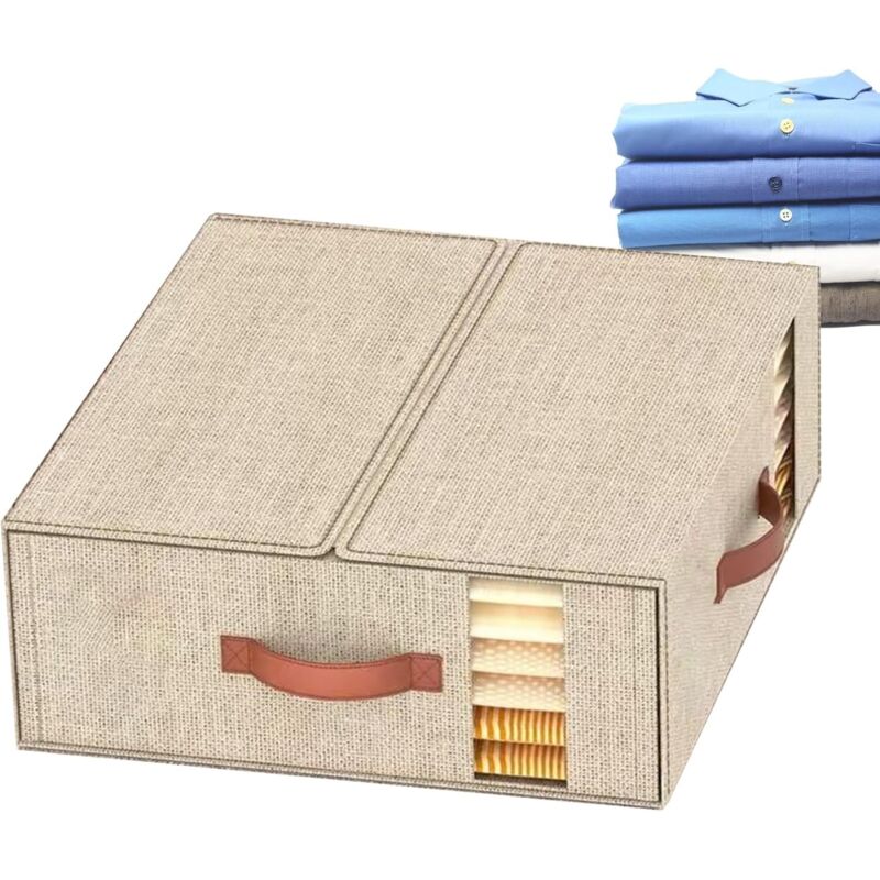 Boîte de Rangement pour Draps Boîte de Rangement Pliable pour Literie