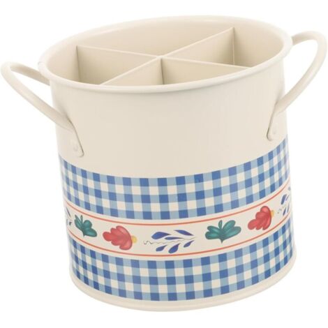 Boîte de rangement pour égouttoir à cuillères, boîte de rangement pour cuillères et fourchettes, vaisselle décorative rétro, bassin à baguettes, grille décorative rétro, porte-baguettes