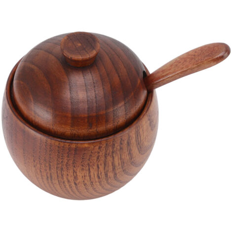 Boîte de Rangement pour Épices avec Cuillère - Récipient pour Sucre, Sel et Assaisonnements - Accessoire de Cuisine