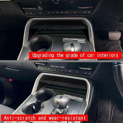Boîte de rangement pour la commande centrale de voiture pour -60 2022+--