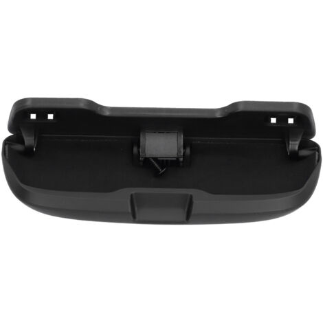 Boîte de Rangement pour Lunettes de Soleil et Vue - Organisateur pour Voiture, Gain de Place, Accessoire Auto Noir