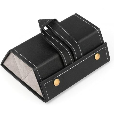 Boîte de rangement pour lunettes (noir)
