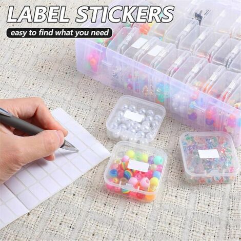 Boîte de rangement pour perles (62 pièces) pour la création de bijoux