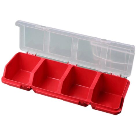 Boîte de rangement pour pièces détachées, boîte de rangement pour vis en plastique B