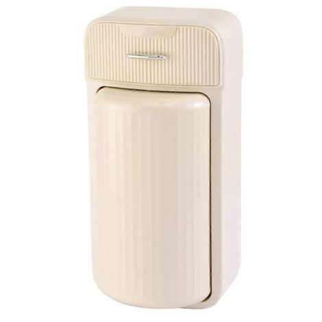 Boîte de rangement pour pinceaux de maquillage, crème pour cosmétiques, blanche.