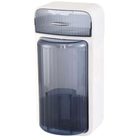 Boîte de rangement pour pinceaux de maquillage, rangement pour cosmétiques crème, bleue