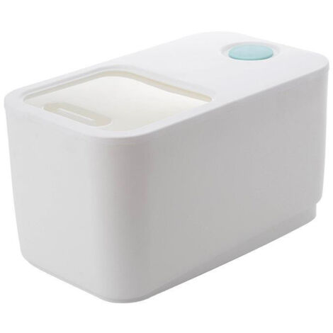 Boîte de Rangement pour Riz 10kg avec Couvercle Airtight Transparent - Organisateur Alimentaire pour Cuisine