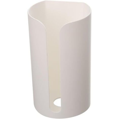 Boîte de rangement pour sacs poubelle - Boîte de rangement pour accessoires de cuisine - Blanc