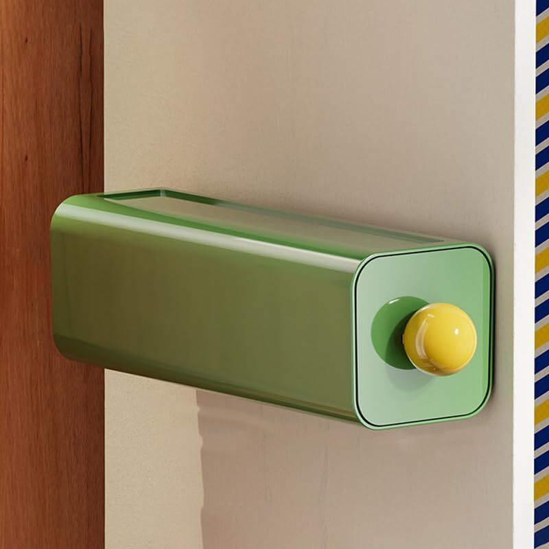 Boîte de rangement pour sous-vêtements, boîte murale pour sous-vêtements et chaussettes, pour la maison, montage mural sans trace, pour dortoir, vert