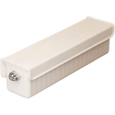 Boîte de rangement pour sous-vêtements, culottes et chaussettes  rangement mural pour vêtements  organiseur de sous-vêtements de type tiroir  blanc (1 pièce)