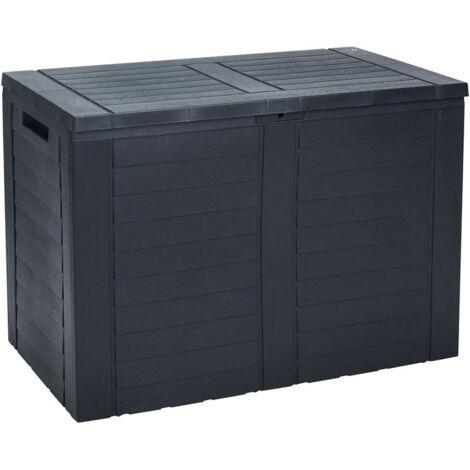 Boîte De Rangement Pvc Anthracite Résistante, étanche, Design épuré - Basics