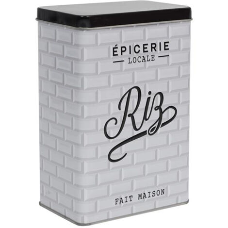 Boite de rangement riz 18 5x12x7 cm BROOKLYN