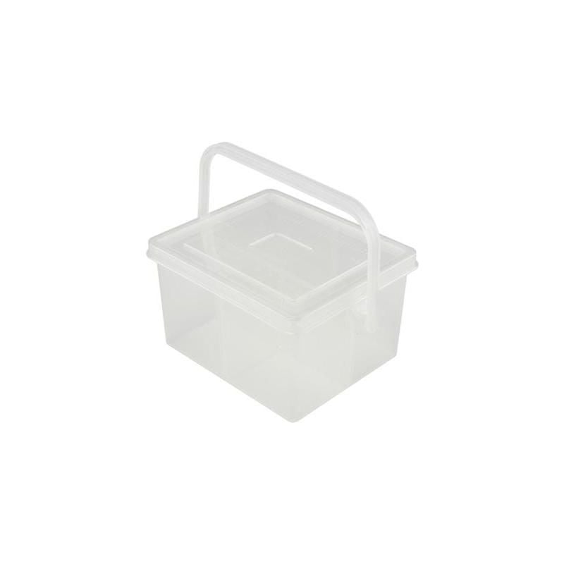 Tru Components - boîte de rangement séparations fixes TC-QBS-400 B203 1593478 (l x l x h) 135 x 110 x 80 mm nombre de comp