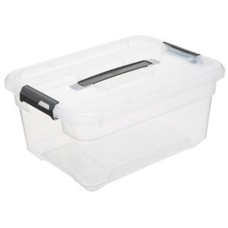 Boîte de Rangement "Solutions" 13L Transparent