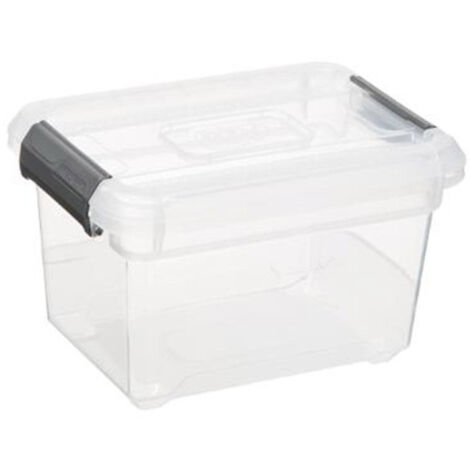 Boîte de Rangement "Solutions" 1,8L Transparent