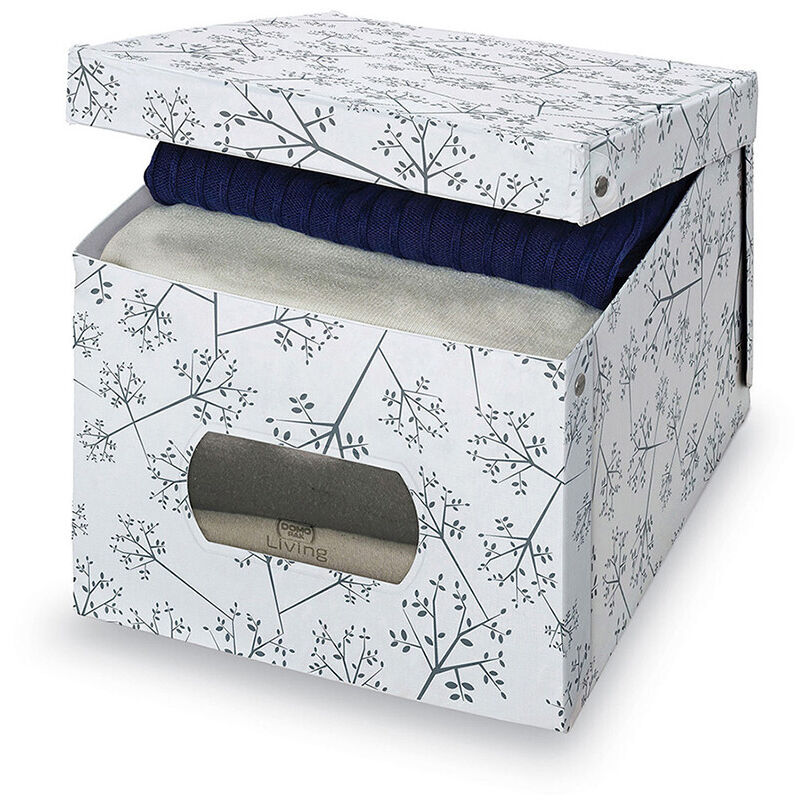Boite De Rangement Textile Xl Bon Ton 42x50x31cm