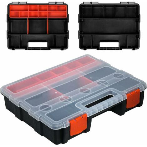 / Boite de rangement visserie conso 12 cases > Equipement  Atelier > Rangement > Casiers > Boite de rangement visserie conso 12 cases