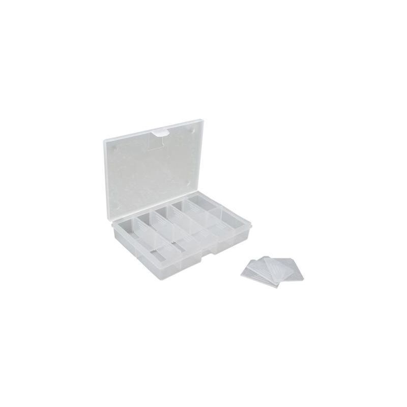 Viso - boîte de rangement O100 (l x l x h) 130 x 100 x 30 mm nombre de compartiments: 10 1 pc(s)
