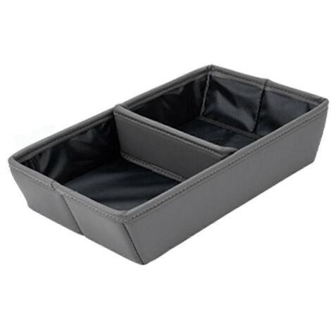 Boîte de rangement ZEEKR à commande centralisée. Organisez et rangez vos affaires. Gris Platine
