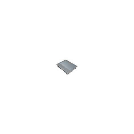 Boîte de sol 18 modules grise - GOULOTTE INSTALLATIO HAGER VE09057011