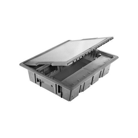 BOITE DE SOL 20P COUVERCLE INOX GEWISS GW24612