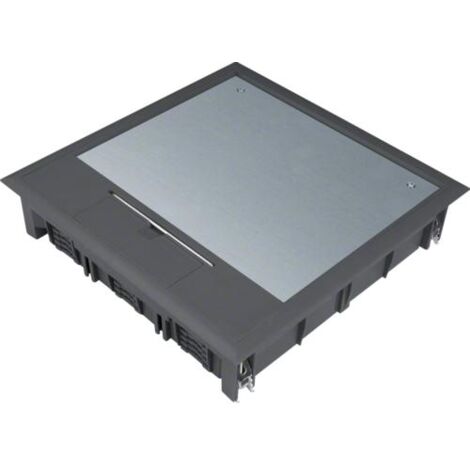 Boîte de sol 24 modules noire HAGER VQ12059005