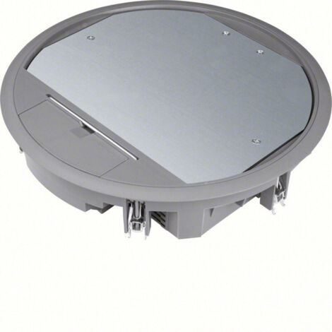 Boîte de sol ronde 20 modules diam 294mm encastrement diam 275mm noire (VR10057011)