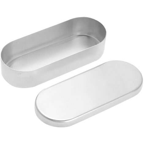 Boîte de Stérilisation pour Matériel Dentaire et Onglerie, Bac Stérilisateur 16x5.5 cm pour Équipement de Soins