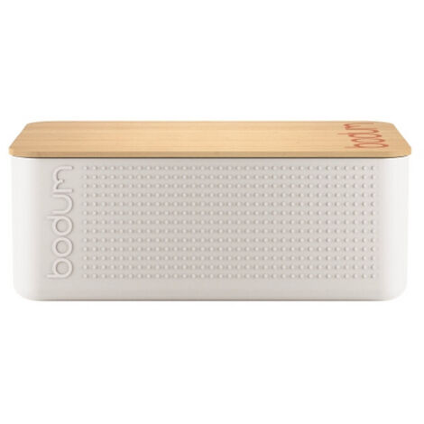 Boîte de stockage à pain 364x234x137mm – Couvercle en bambou écologique – Système d'aération – 11555913 – Bodum
