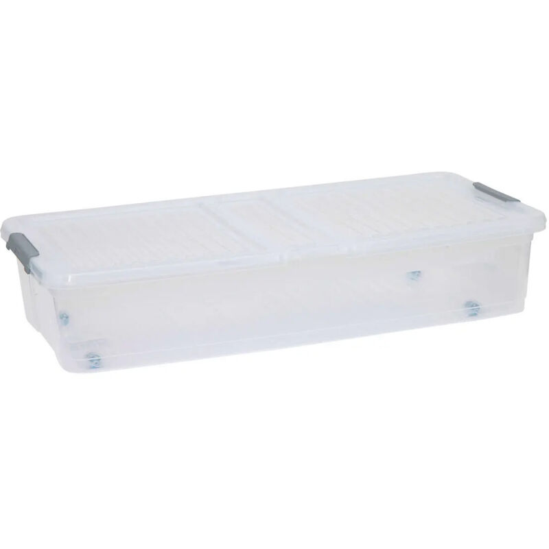 Boîte de Stockage "Flip'n Bed" 33L Transparent