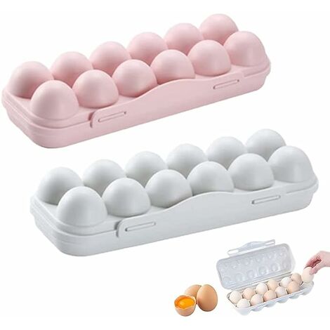 Bac de rangement pour réfrigérateur plastique 12 œufs - Centrakor