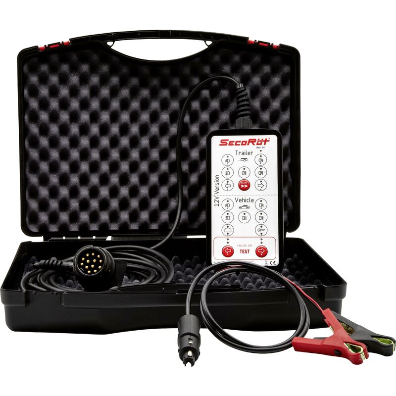 Secorüt - 70226-2 Mallette de test pour remorque 12 v W489752