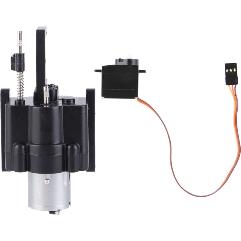 Treetalk - Boîte de vitesses à 2 vitesses + servo de changement de vitesse pour accessoire de mise à niveau de voiture rc wpl 1:16