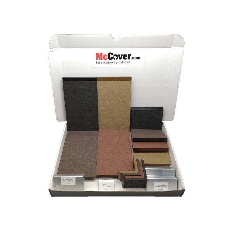 Boîte d'échantillons bardage