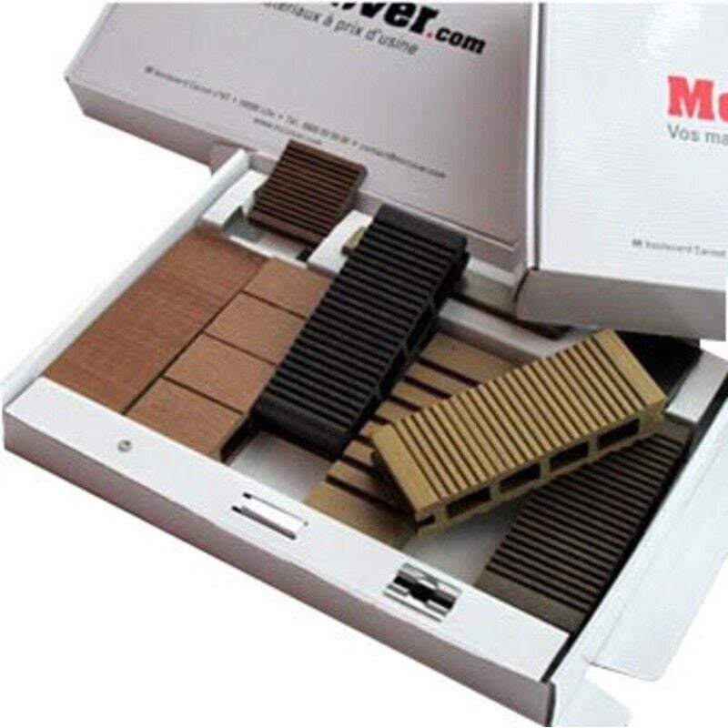 Mccover - boîte d'échantillons composite terrasse - Ech - Ech