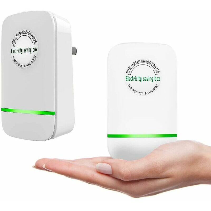KZQ - Boîte d'Économie d'Électricité pour Appareil - 2 Pièces, Réducteur d'Électricité pour Boîte d'Économie d'Énergie - ue