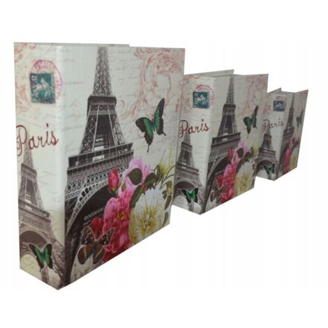 Boîte décorative vintage de style parisien - Boîte unique