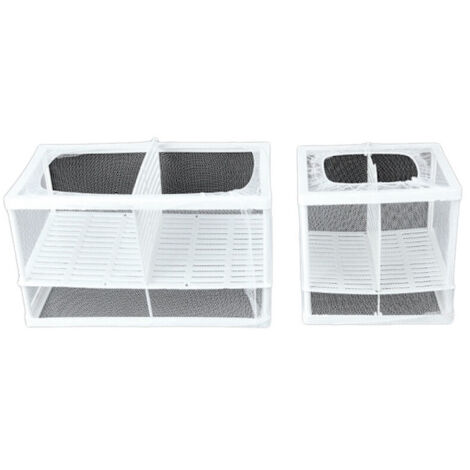 Boîte d'élevage pour poissons d'aquarium, boîte d'éclosion pour alevins, filet de conservation de la chaleur, accessoires de suspension pour aquarium