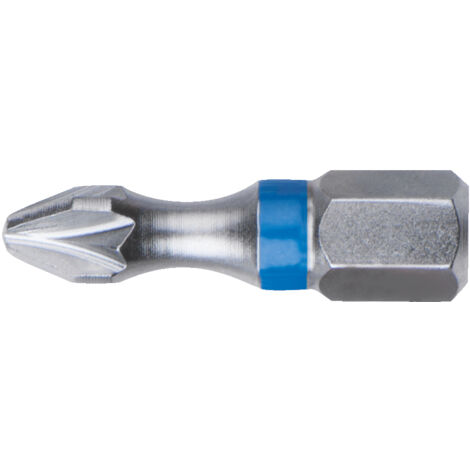 Boite d'embouts à code couleur TORSIONpower® POZIDRIV®, L. 25 mm PZ1