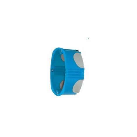 Boite d'encastrement Ø 86mm 32A étanche BBC prof 40mm bleu pour construction norme RT2012 SIB ADR P38640