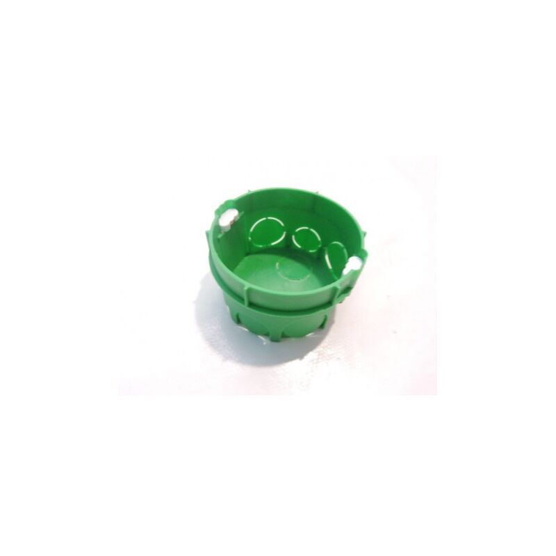 Boite dencastrement /à sceller /Ø 68mm prof 40mm 1 poste verte pour ma/çonnerie mur plein SIB ADR P46840