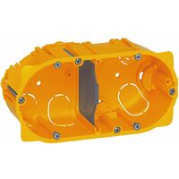 Boîte d'encastrement Batibox 2 postes Legrand