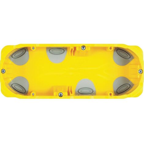 Boîte d'encastrement Bticino universelle pour plaques de plâtre 6/7 modules PB506N