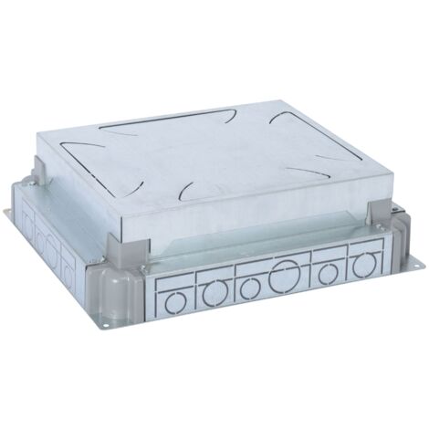 boîte d'encastrement chape béton auto - 12 / 18 modules - legrand 088091
