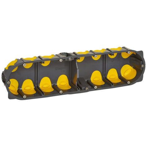 Boîte d'encastrement Écobatibox 4 postes profondeur 40mm (080024L)
