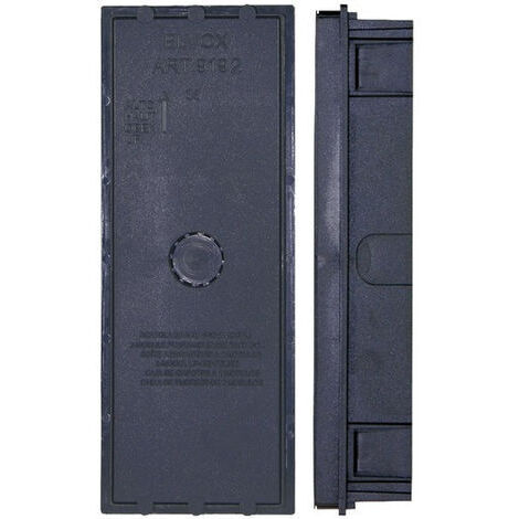 Boîte d'encastrement Elvox 2 modules pour panneau extérieur 9192