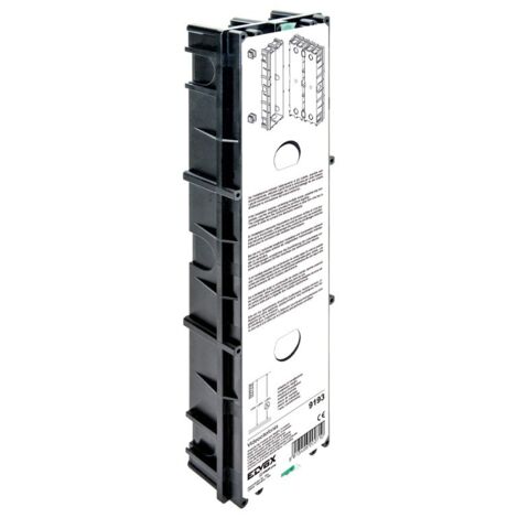 Boîte d'encastrement Elvox 3 modules pour panneau en saillie 9193