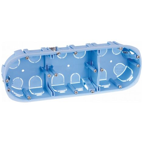 Boîte d'encastrement XL Pro 3 postes Ø 67 mm