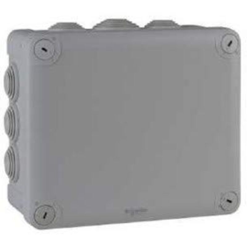 Schneider Electric - Mureva Box boite de dérivation IP55 + embouts 175x150x80 gris schneider ENN05010